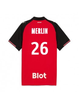 Stade Rennais Quentin Merlin #26 Heimtrikot 2025-26 Kurzarm Stade Rennais Quentin Merlin #26 Heimtrikot 2025-26 Kurzarm
